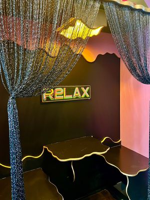 The Billie Gold bubble tea lounge - atmosphere inside  at Billie Gold Bubble Tea in Dayton