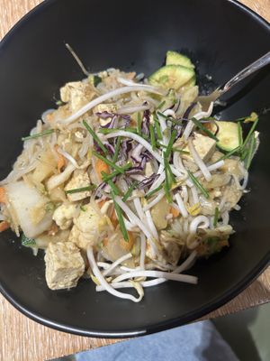 Tofu, vegetable mix, ananas  at Padthai Wokbar - Mammut in Budapest