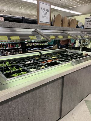 Salad bar - nice variety   at People's Food Co-op in La Crosse