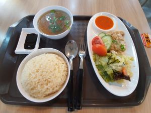 Chicken rice today at Chee Wei 啟維素食 - Potong Pasir  in Central Singapore
