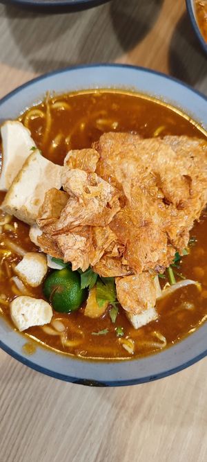 Mee rebus $4.00 at Chee Wei 啟維素食 - Potong Pasir  in Central Singapore