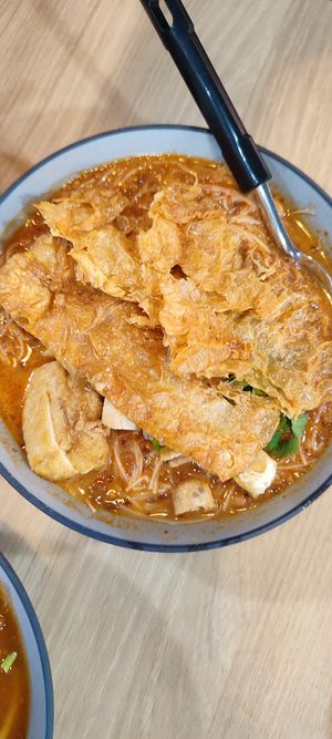 Mee siam $4.00 at Chee Wei 啟維素食 - Potong Pasir  in Central Singapore