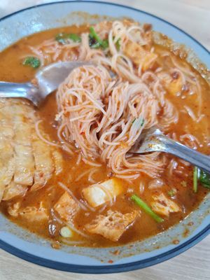 Nice Mee Siam ~ 18/10/22 at Chee Wei 啟維素食 - Potong Pasir  in Central Singapore