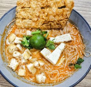 Mee siam, good, recommend at Chee Wei 啟維素食 - Potong Pasir  in Central Singapore