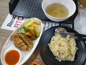 Chix Rice - nice chilli, not too spicy at Chee Wei 啟維素食 - Potong Pasir  in Central Singapore