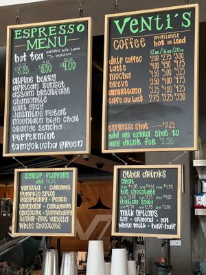   at Venti's Cafe in Salem