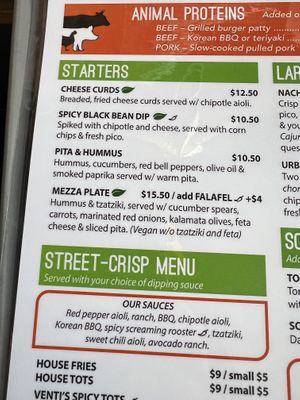   at Venti's Cafe in Salem