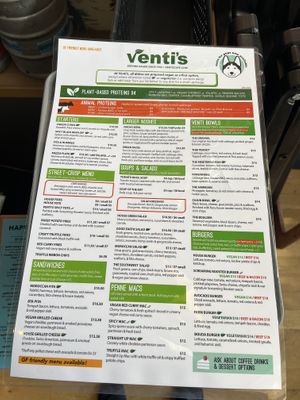   at Venti's Cafe in Salem