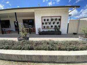 Well maintained buildings and gardens at Jamworks Gourmet Foods in Glen Aplin