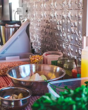 all fresh made on the day! at Amba Falafel in Fremantle