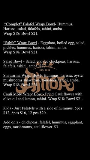  at Amba Falafel in Fremantle