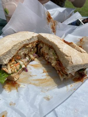 BBQ Tempeh at Peace Cafe in Honolulu