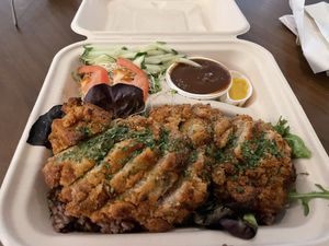 Katsu  at Peace Cafe in Honolulu