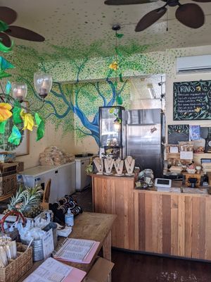 Cute shop at Peace Cafe in Honolulu