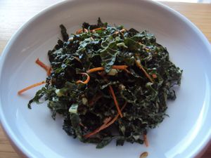 Salad at Peace Cafe in Honolulu