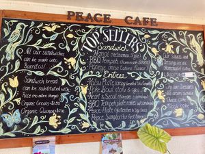 Main Menu  at Peace Cafe in Honolulu