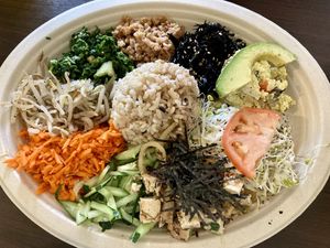 Peace Sampler  at Peace Cafe in Honolulu