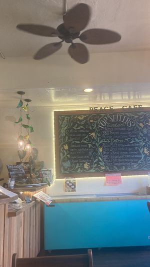   at Peace Cafe in Honolulu