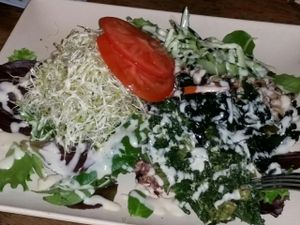 yogini salad at Peace Cafe in Honolulu