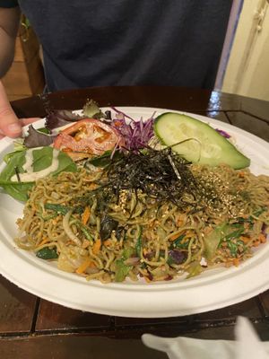 Yakisoba  at Peace Cafe in Honolulu