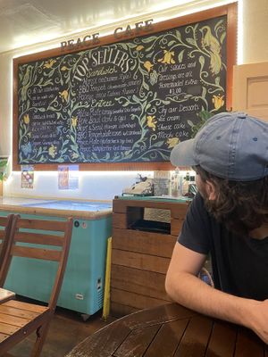 Menu!   at Peace Cafe in Honolulu