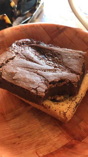 Chocolate Mochi at Peace Cafe in Honolulu