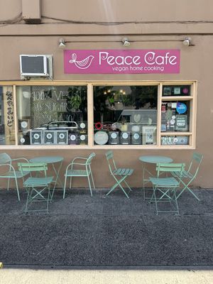   at Peace Cafe in Honolulu