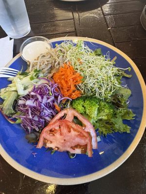 Side saladd  at Peace Cafe in Honolulu