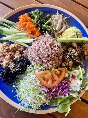   at Peace Cafe in Honolulu