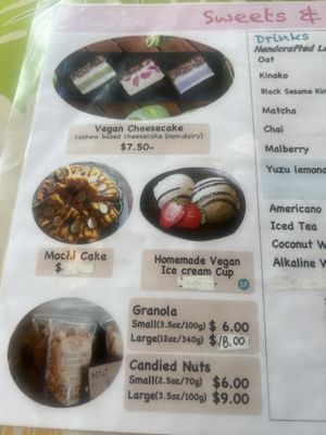   at Peace Cafe in Honolulu