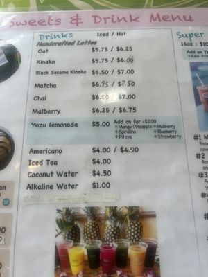   at Peace Cafe in Honolulu