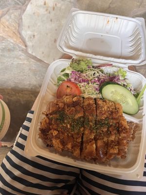   at Peace Cafe in Honolulu