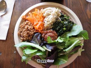Bibimbap at Peace Cafe in Honolulu