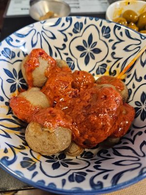 Papas arrugadas at La Marmota in La Palma