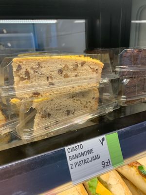 Vegan cake at Cofix - Jana Pawla in Warsaw