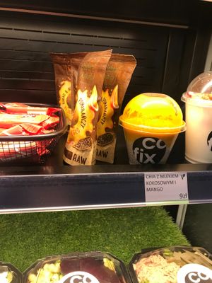 vegan chia pudding at Cofix - Nowy Swiat in Warsaw