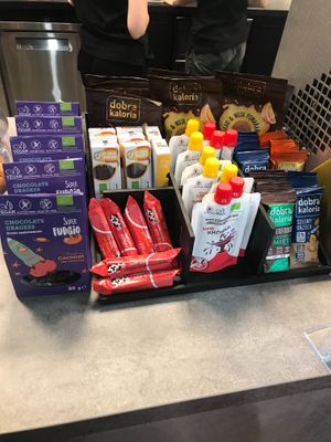 Vegan eco sweets at Cofix - Nowy Swiat in Warsaw