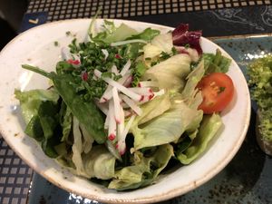 side salad  at Peter Pane in Stuttgart