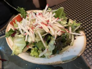 Side salad   at Peter Pane in Stuttgart