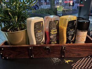 vegan sauces   at Peter Pane in Stuttgart