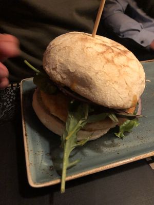 Vegan Burger “Held"  at Peter Pane in Stuttgart