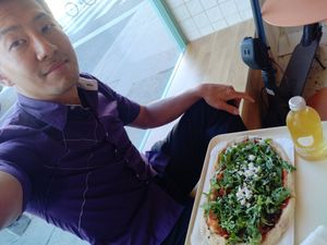 Sewer arugula at Tolstoy in Vienna