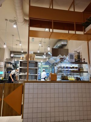 The kitchen at Tolstoy in Vienna