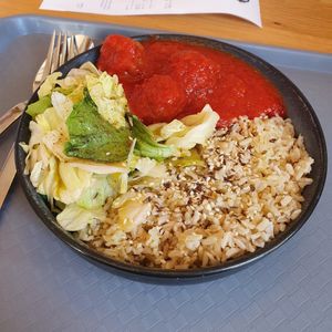 Meatballs Marinara at Tolstoy in Vienna