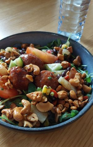 Tatar Chipotle Bowl at Tolstoy in Vienna