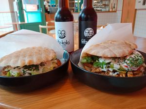 Pita at Tolstoy in Vienna