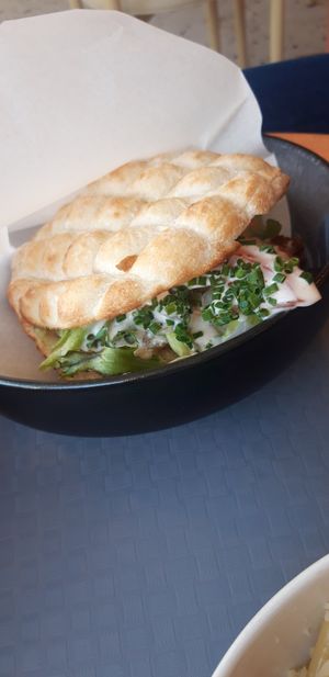 beef and ranch pita at Tolstoy in Vienna