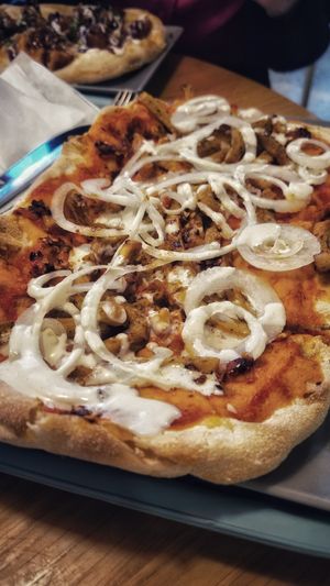 Spicy (!!) kebap at Tolstoy in Vienna