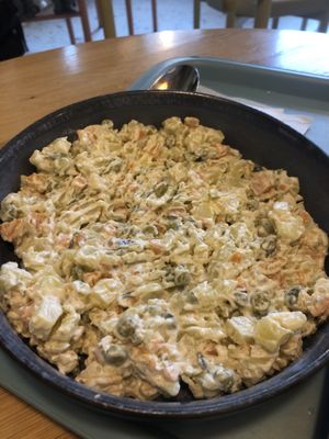 Olivier salad (~10€)  at Tolstoy in Vienna