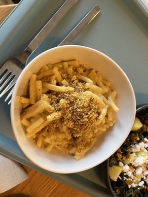 Mac and cheese (yum we need this cheese in the us..)  at Tolstoy in Vienna